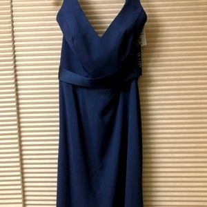 Final sale Vera Wang halter bridesmaid dress with pockets